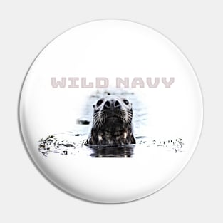 WILD NAVY Pin