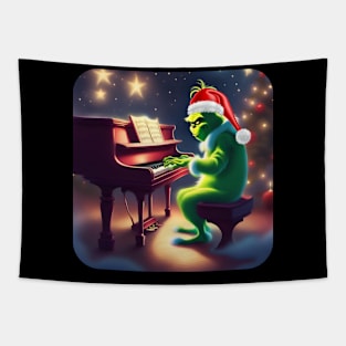 Grinch Piano Tapestry