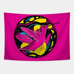 CMYK Circle of The Hummingbird Tapestry