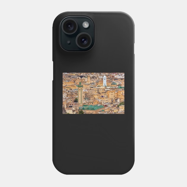 Fez Medina. Phone Case by bulljup