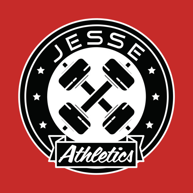 Athlete T-shirt for Jesse Athletics by blackdogtees