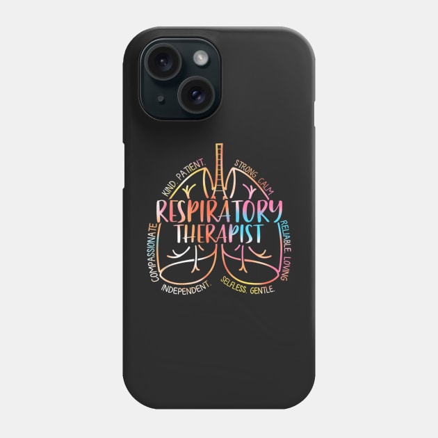 Respiratory Therapist Rt Care Week Colorful Phone Case by FogHaland86
