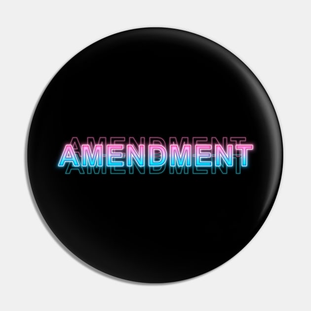 Amendment Pin by Sanzida Design