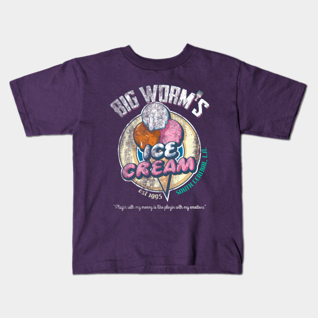 big worms ice cream shirt