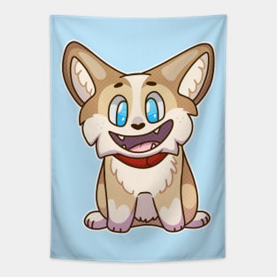 Happy Corgi Tapestry