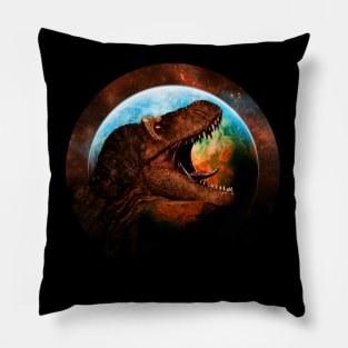 Tyrannosaurus Moon Pillow