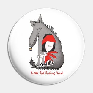 Little Red Riding Hood Pin