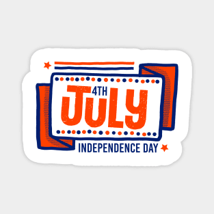 4th Of July Magnet