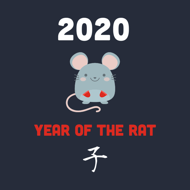 The Year of  the Rat 2020 by vladocar