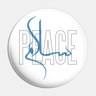 SALAM PEACE Pin