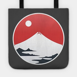 Minimalist Fuji Hama design / ミニマリスト 富士 浜 デザイン Tote