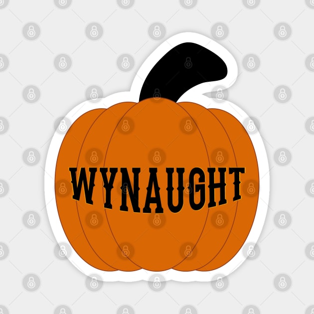 Wynaught Pumpkin - Wynonna Earp Magnet by Queerdelion