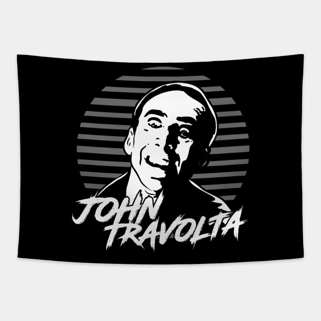 John Travolta Tapestry by absolemstudio