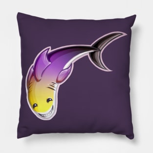 Enby Shark Pillow