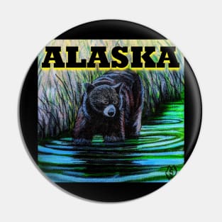 Alaska Bear Pin