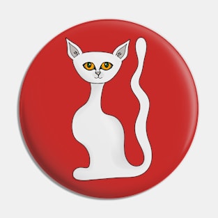 A Cute Kitten With Sweet Eyes Pin