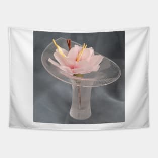 Vase and a silk flower Tapestry