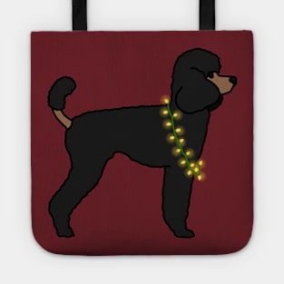 Festive Poodle Tote