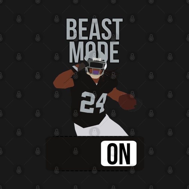 Marshawn Lynch - Beast Mode by xavierjfong