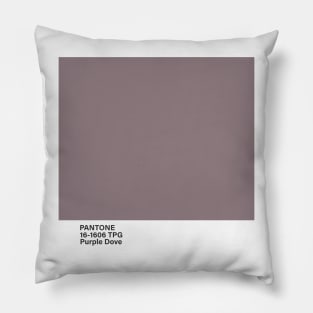 pantone 16-1606 TPG Purple Dov Pillow