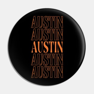 Retro Gifts Name Austin Personalized Styles Pin