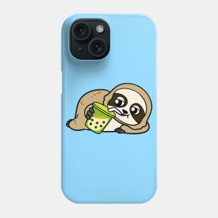 Boba Sloth Phone Case