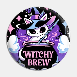 Witchy Cat Potion - Kawaii Magic Pin