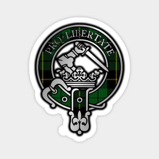 Clan Wallace Hunting Tartan Crest Magnet