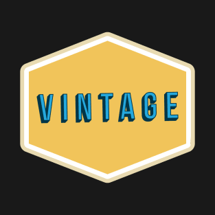 Vintage Badge | Vintage Designs T-Shirt