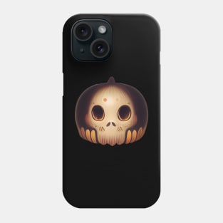 Pumpkin Skull Halloween Phone Case