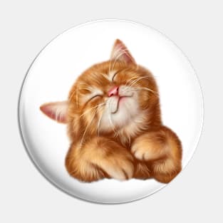 vintage-cute cat Pin