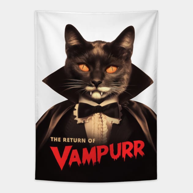 The Return Of Vampurr Tapestry by TooplesArt