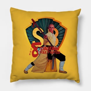 Gordon Liu - Shaw Brothers The Eight Diagram Kung Fu Pole Fighter Pillow