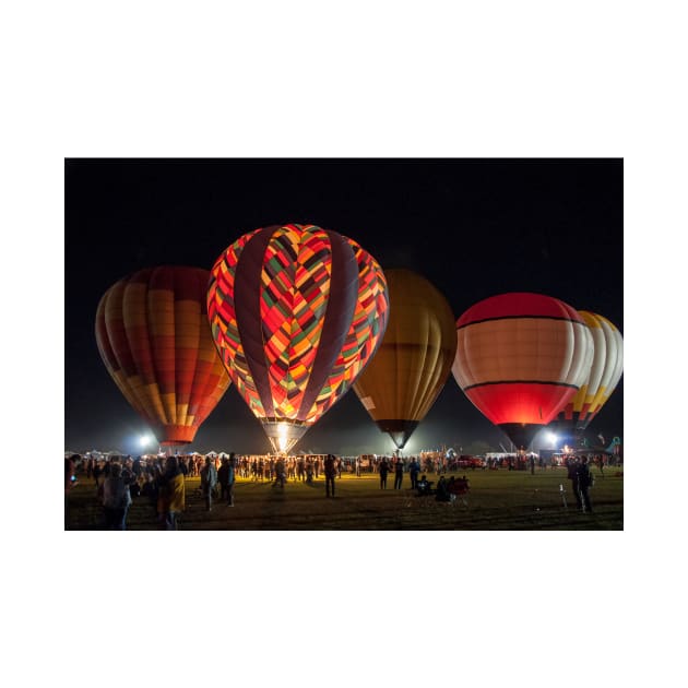 Hot Air Balloons Night Festival by KirtTisdale