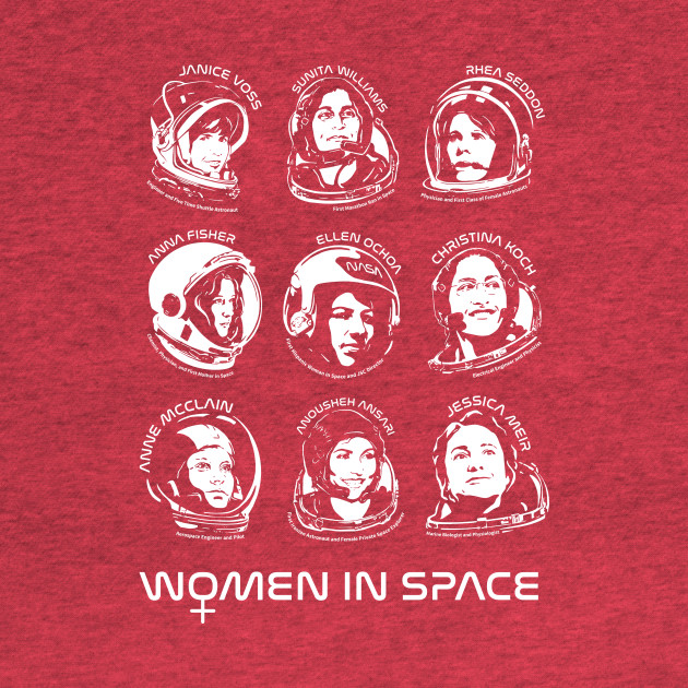 Discover Women in Space: Combo 2 - Women In Space - T-Shirt