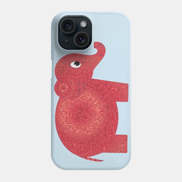 Cute elephant Alabama Phone Case by candhdesigns