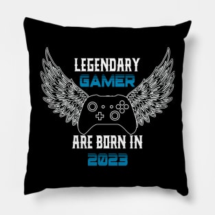 Legendary Gamer Are Born in 2023 Pillow