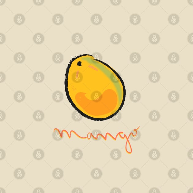 Mango, summer fruit by Slownessi