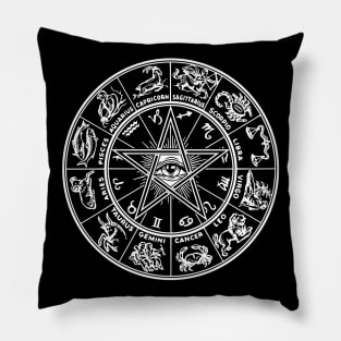 Pentagram Zodiac Pillow