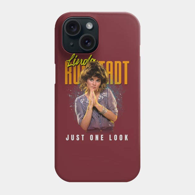 Linda Ronstadt Original Aesthetic Tribute 〶 Phone Case by Terahertz'Cloth