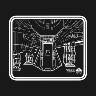 Vintage Collector - Falcon Toy Line Art T-Shirt