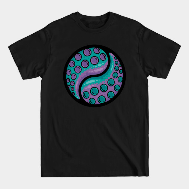 Discover Tentacle Yin Yang - Tentacle - T-Shirt