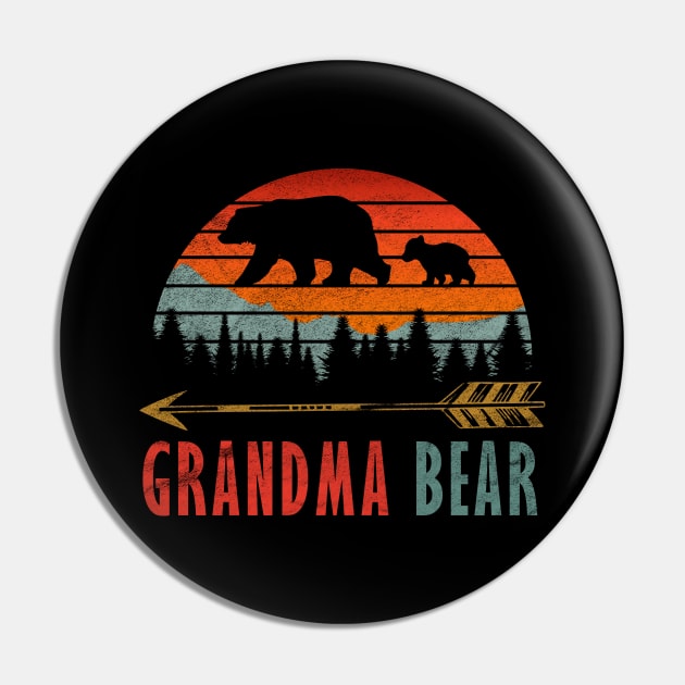 Bear Grandma Pin by Cooldruck