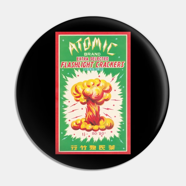 VINTAGE FIRECRACKER ATOMIC Pin by kakeanbacot