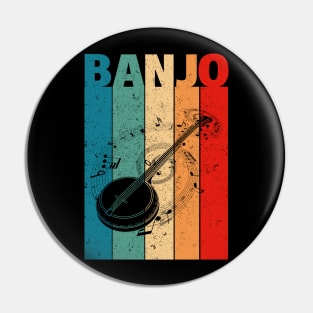 Vintage Banjo Pin