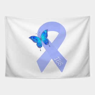 IBS Butterfly awareness ribbon Tapestry