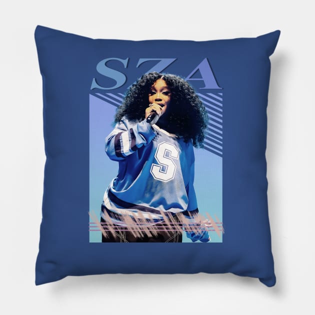 SZA | SOS Pillow by Alaknanda prettywoman