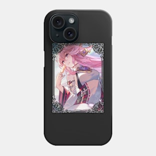 Yae Miko Official Art Phone Case