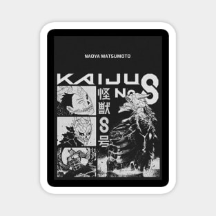 Kaiju No.8 – Manga Style Monster Battle Art Magnet