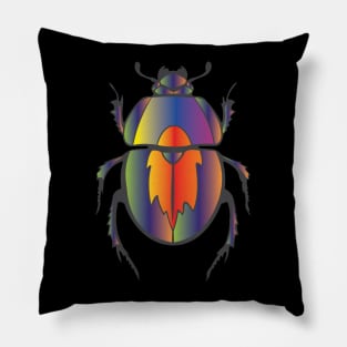 Scarab Beetle Pillow